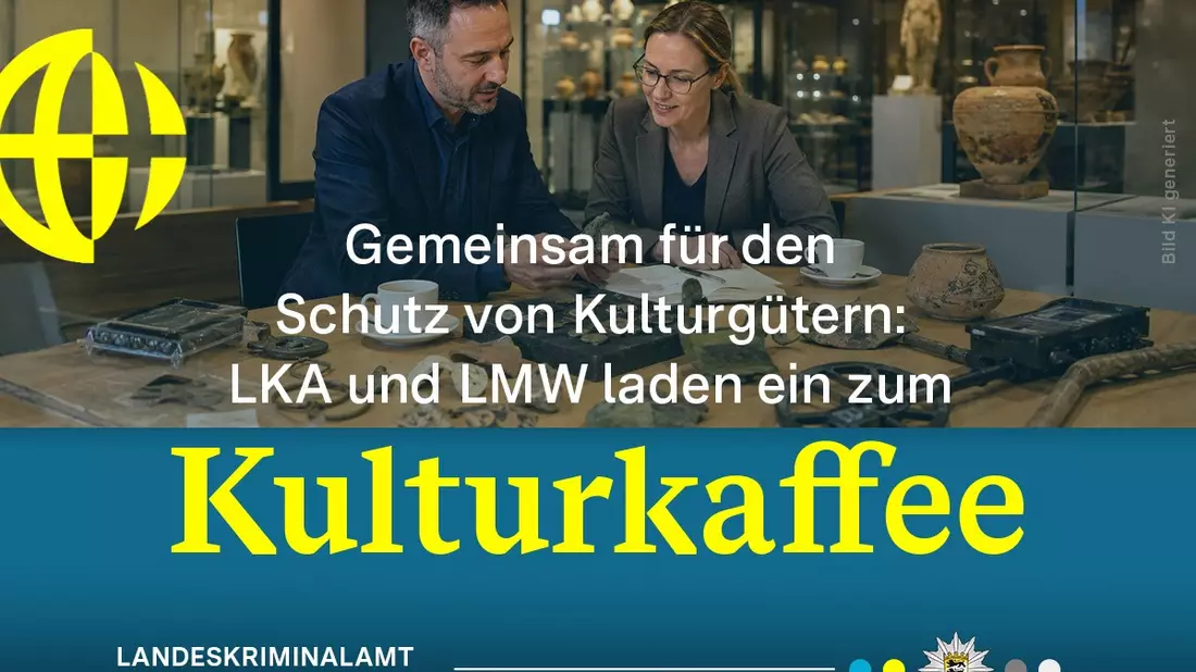 LKA-BW: Gemeinsam gegen Raubgräber - Landesmuseum und Landeskriminalamt laden zum Kulturkaffee am 11. Juni, 15.30 Uhr, ein - Bild: presseportal.de
