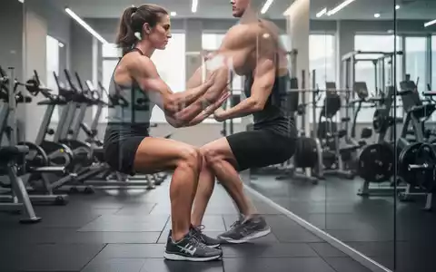 Eine Person führt eine gelenkschonende Übung in einem modernen Fitnessstudio aus, die die Muskulatur stärkt, ohne die Gelenke zu belasten. - Foto: über boerse-global.de