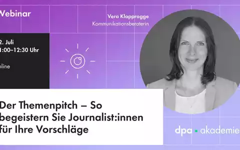 Themenpitch und Nachrichtenwert - Journalisten überzeugen - Foto: presseportal.de