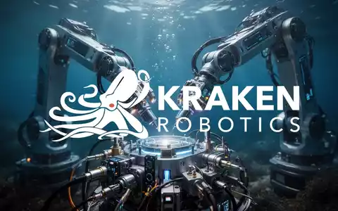 Ein Roboterarm mit Sensoren arbeitet an einem Unterwassergerät in einer tiefblauen Ozeanumgebung. - Foto: über boerse-global.de