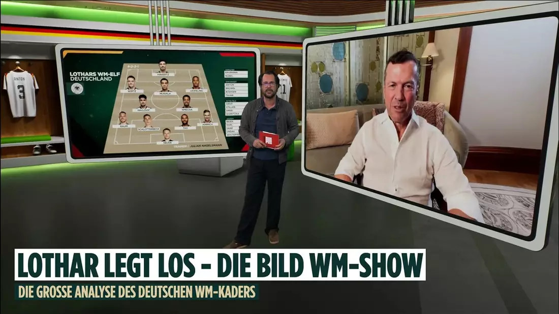 84 Millionen Bundestrainer. Eine BILD. / Lothar Matthäus ist WM-Experte / BILD berichtet mit über 20 Reportern von der FIFA Fußball-Weltmeisterschaft - Bild: presseportal.de