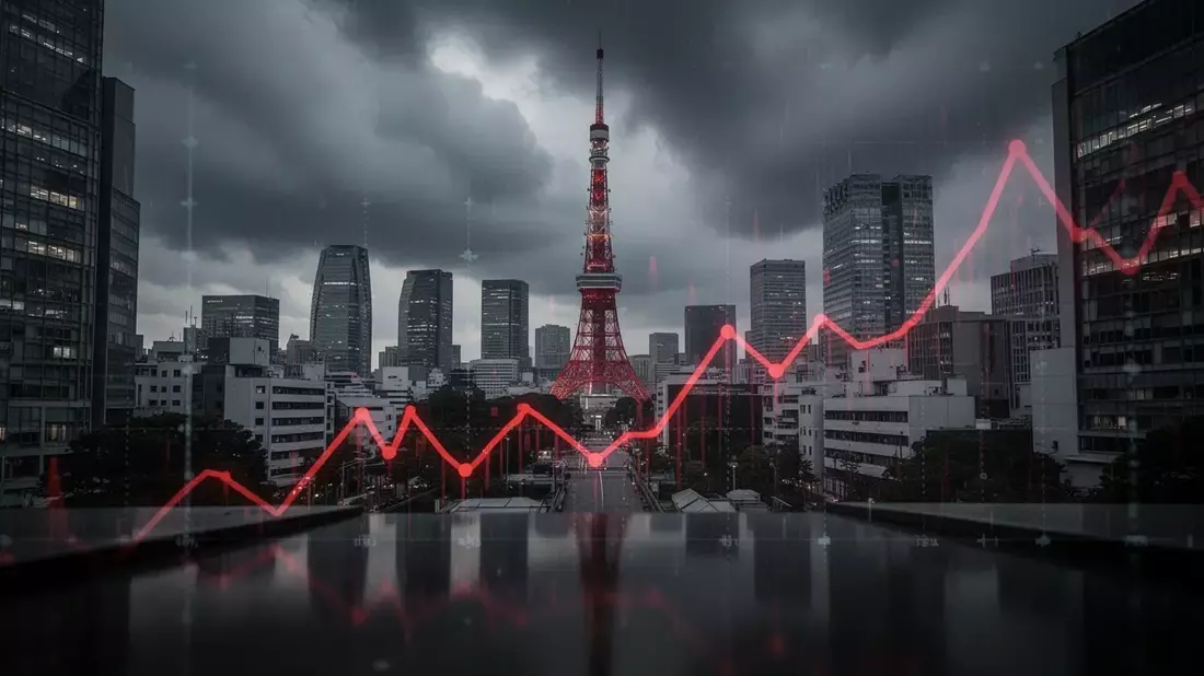Nikkei 225 stürzt ab: Iran-Konflikt und Zinsangst belasten Tokio