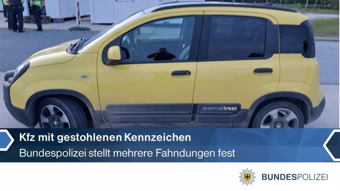 BPOLI LUD: Gestohlene Kennzeichen, Drogen im Körper und Haftbefehle im System - Bild: presseportal.de