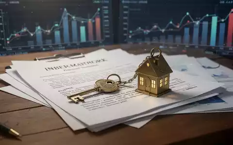 Ein Schlüssel liegt auf einem Tisch neben juristischen Dokumenten und einem Stift, mit verschwommenen Finanzdiagrammen im Hintergrund. - Foto: über boerse-global.de