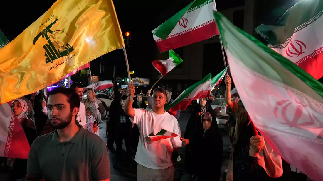 Die Schiiten-Miliz Hisbaollah ist der wichtigste nichtstaatliche Verbündete des Irans. - Bild: Vahid Salemi/AP/dpa