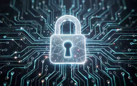 A digital padlock over a glowing neural network, symbolizing AI security and data protection. - Foto: über boerse-global.de