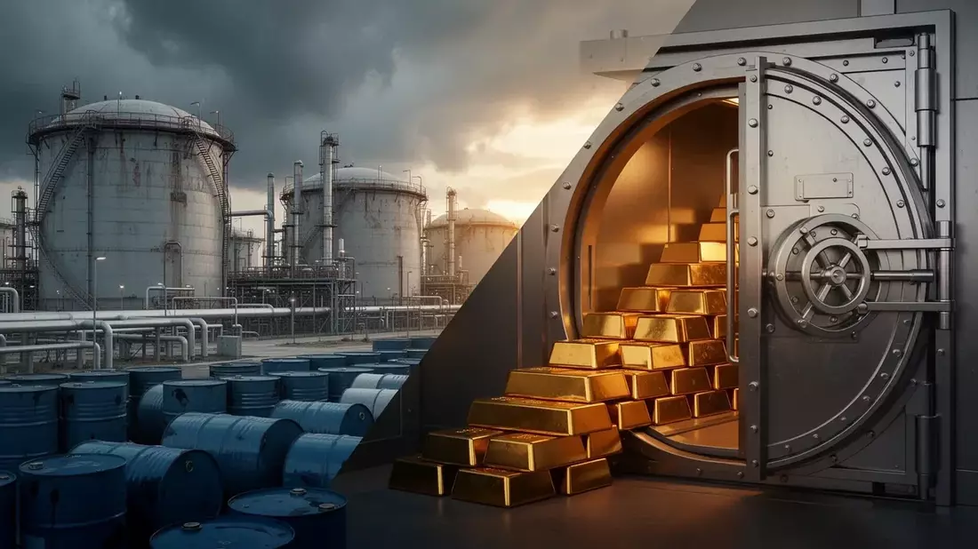 Gold Drops on Rate Hike Fears Despite Rising Geopolitical Tensions and Central Bank Buying