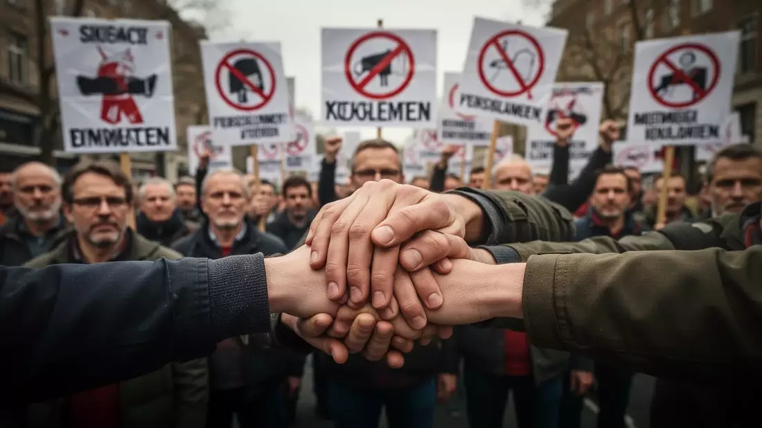 Unionhilfswerk: Streik für Tarifvertrag trotz Klagerückzug