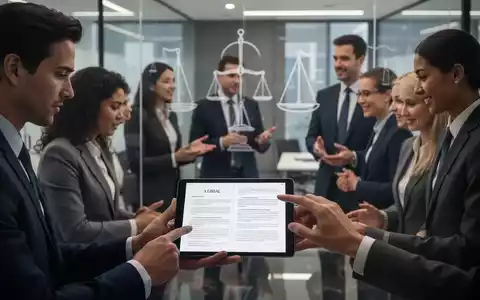 Eine vielfältige Gruppe von Geschäftsleuten in einem modernen Büro, die Dokumente prüfen und diskutieren, mit Fokus auf Lohngerechtigkeit. - Foto: über boerse-global.de