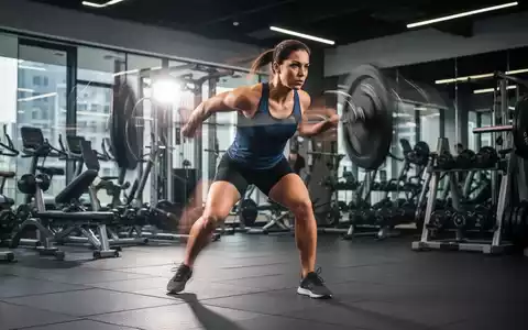 Eine Person in Sportkleidung trainiert in einem modernen Fitnessstudio, um die Effizienz eines kurzen Workouts zu betonen. - Foto: über boerse-global.de