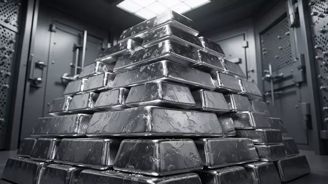 Plata se desploma a mínimos de marzo: geopolítica y temor a tipos