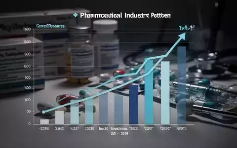 Grafische Darstellung von Finanzdaten der Pharmaindustrie mit auf- und absteigenden Balken und Diagrammen, um Kosten und Investitionen zu zeigen. - Foto: über boerse-global.de