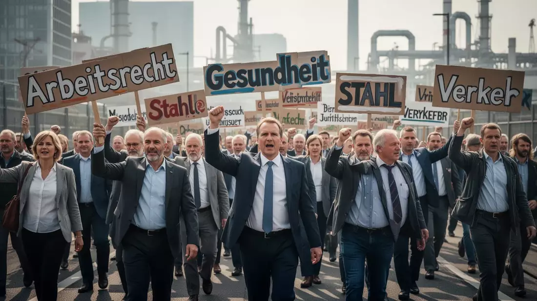 Gewerkschaften starten Protestwoche gegen Reformpläne und Kürzungen