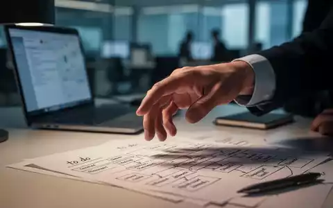 Eine Hand zögert über einer Aufgabenliste auf einem Schreibtisch, beleuchtet von einem Laptop, symbolisiert Prokrastination. - Foto: über boerse-global.de