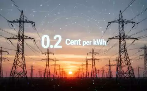 Eine Nahaufnahme einer modernen Stromleitungsinfrastruktur bei Sonnenuntergang, die Energie und Kosten symbolisiert. - Foto: über boerse-global.de