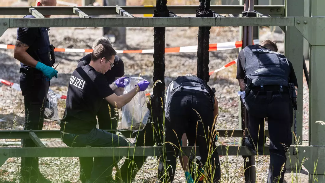 Die Ermittler gehen allen Hinweisen und Spuren nach.  - Bild: Christoph Schmidt/dpa