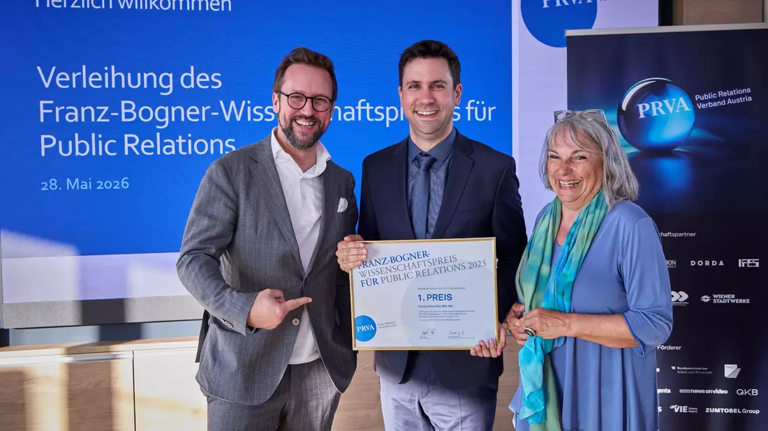 PRVA-Wissenschaftspreis für Arbeit zu Katastrophenkommunikation