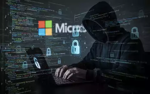 A shadowy figure in a hoodie typing on a laptop, surrounded by lines of code and digital locks, symbolizing a cybersecurity breach. - Foto: über boerse-global.de