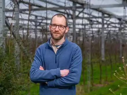 Solarstrom über Apfelbäumen: Zukunftspreis sucht Vorreiter der Energiewende - Foto: presseportal.de