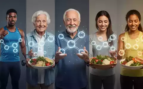 Eine vielfältige Gruppe von Menschen jeden Alters, die verschiedene Aspekte von Protein und gesunder Ernährung repräsentieren. - Foto: über boerse-global.de