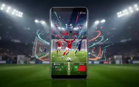 A Samsung Galaxy smartphone displaying its Always On Display with sports scores and stock prices on a dark background. - Foto: über boerse-global.de