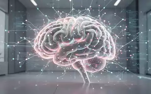 Eine abstrakte, leuchtende Darstellung eines Gehirns mit Datenpunkten und Linien, die kognitive Gesundheit und Prävention symbolisieren. - Foto: über boerse-global.de