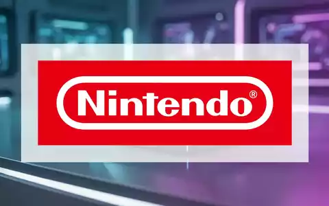 Eine moderne Spielkonsole, möglicherweise eine Nintendo Switch, sitzt auf einer reflektierenden Oberfläche mit futuristischer Beleuchtung. - Foto: über boerse-global.de