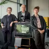Dreharbeiten für neuen MDR-„Tatort“ aus Dresden „Löschen“ - Foto: presseportal.de