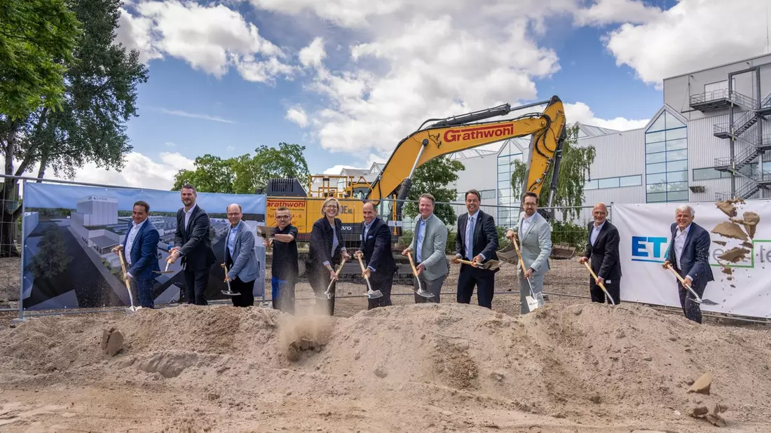 Spatenstich für die größte KSB-Investition in Frankenthal - Bild: presseportal.de