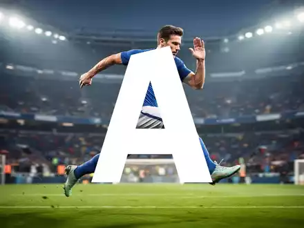 Ein dynamischer Athlet in Bewegung vor einem unscharfen Sportstadion, der Leistung und Wachstum symbolisiert. - Foto: über boerse-global.de