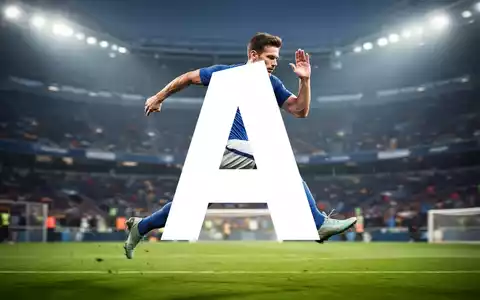 Ein dynamischer Athlet in Bewegung vor einem unscharfen Sportstadion, der Leistung und Wachstum symbolisiert. - Foto: über boerse-global.de