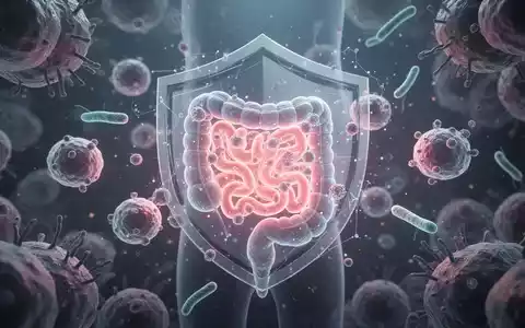 Abstrakte Darstellung des Immunsystems mit schützenden Proteinen und Darmgesundheitselementen, die Lactoferrin symbolisieren. - Foto: über boerse-global.de