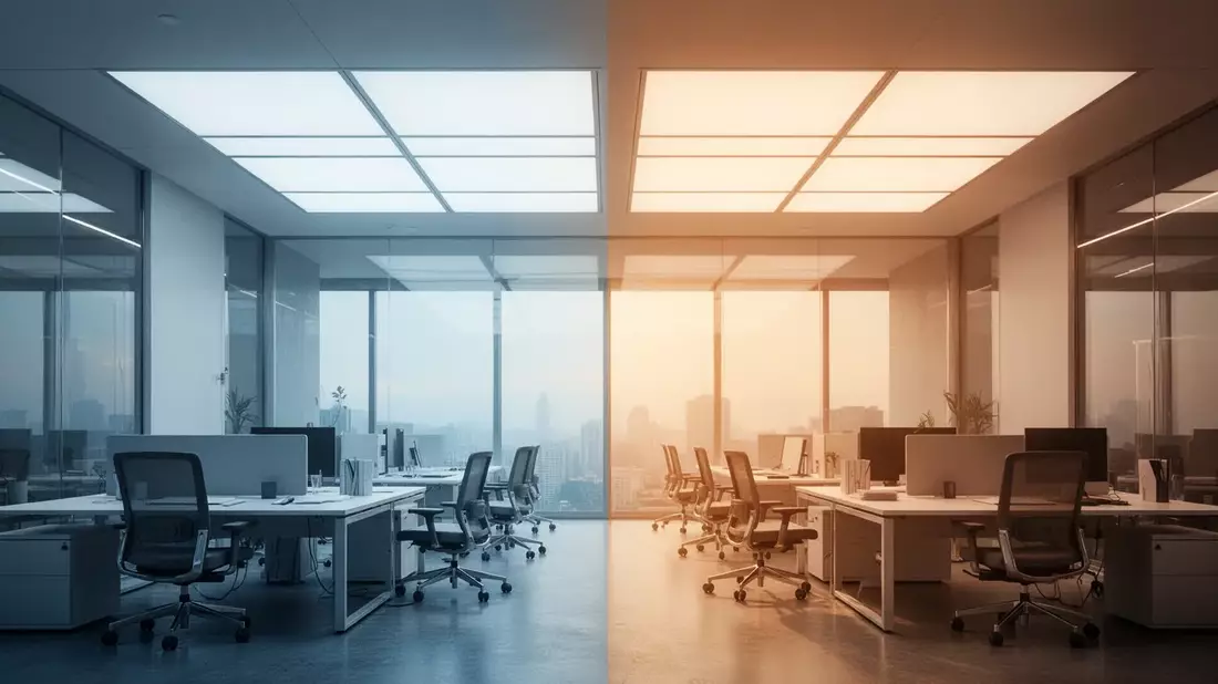 Büro der Zukunft: Smarte LED-Technik revolutioniert Arbeitsplatzbeleuchtung