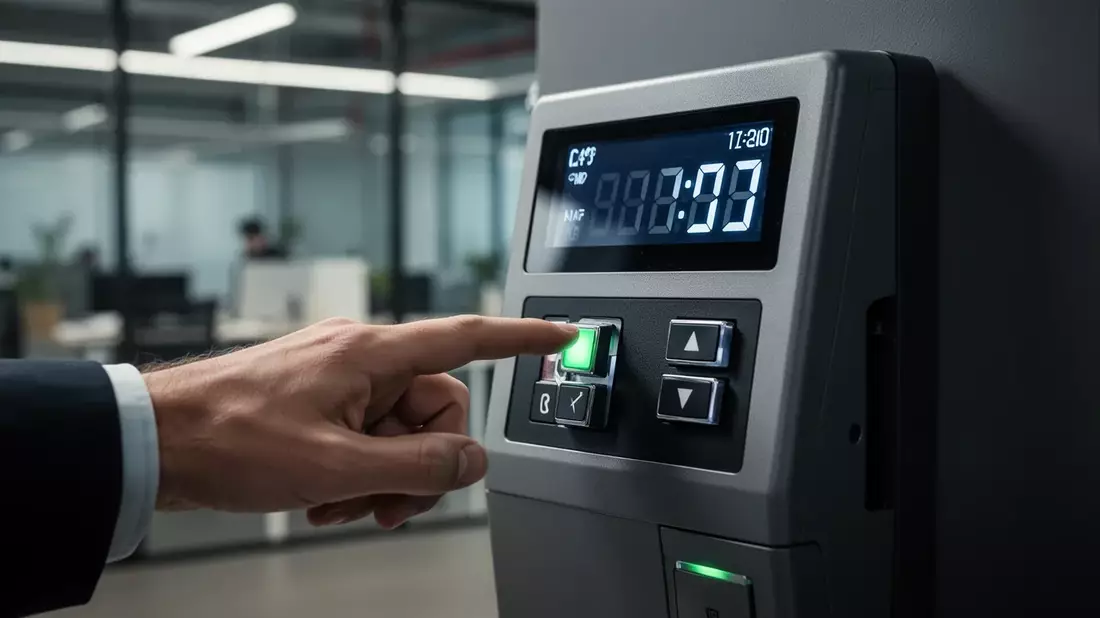 Arbeitszeitbetrug: Fristlose Kündigung bei zu frühem Einstempeln