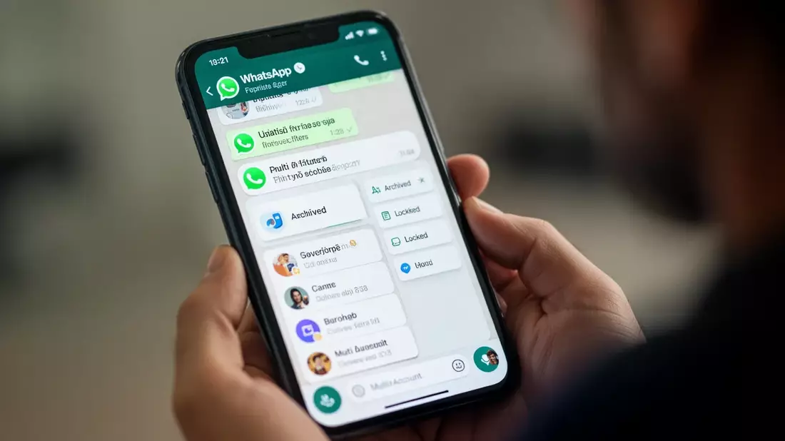 WhatsApp für iOS: Multi-Account, neue Filter und Scam-Alarm