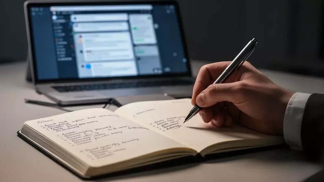 Hybride Notizstrategie: Handschrift trifft auf digitale Effizienz