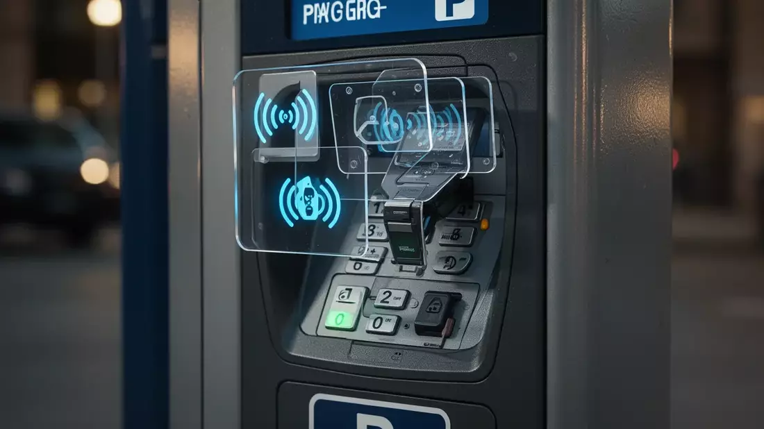 Polizei warnt vor NFC-Kartenleser-Betrug an Parkautomaten