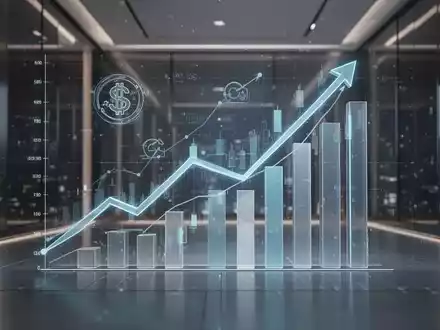 Abstrakte Darstellung von Finanzwachstum und Stabilität mit Andeutungen von Dividenden und aufsteigenden Diagrammen. - Foto: über boerse-global.de