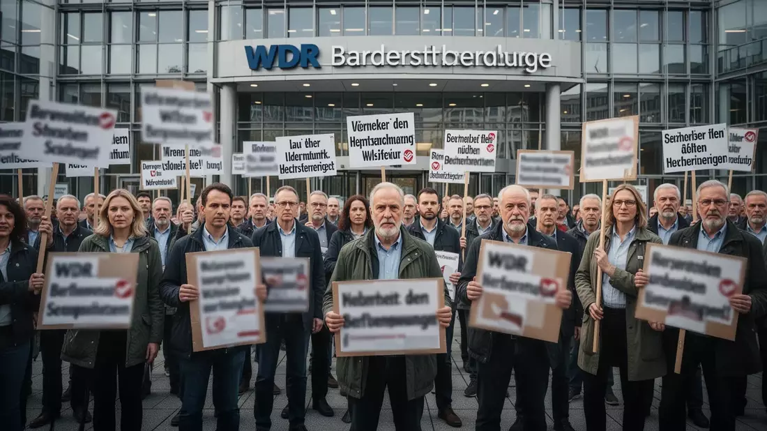 WDR-Tarifstreit eskaliert: Warnstreik gegen Nullrunde