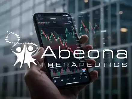 Nahaufnahme einer Hand, die ein Smartphone mit einem fallenden Börsenchart hält, im Hintergrund ein unscharfes Bürogebäude. - Foto: über boerse-global.de