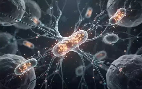Abstrakte Darstellung von Nervenbahnen und Mitochondrien, die Fortschritte in der Alzheimer-Forschung und neue Therapieansätze symbolisiert. - Foto: über boerse-global.de