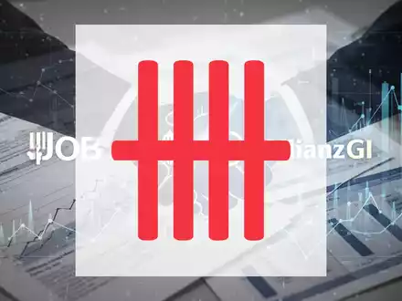 Finanzdokumente und digitale Diagramme, die einen 600-Millionen-Deal zwischen UOB und AllianzGI symbolisieren. - Foto: über boerse-global.de