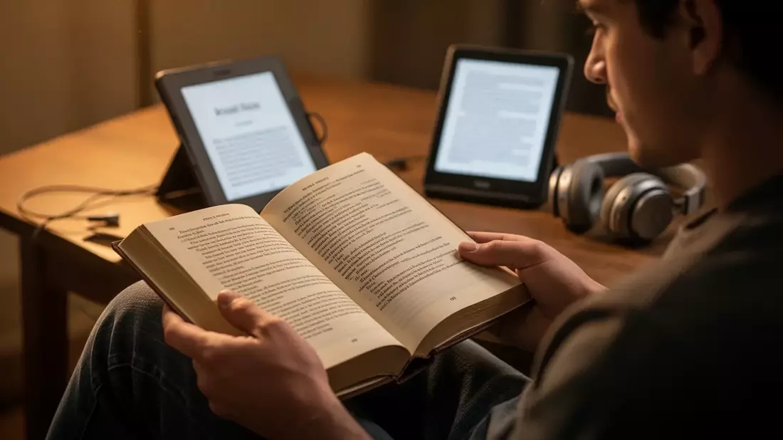 Lesen im Wandel: Studie zeigt Vorteile gedruckter Bücher