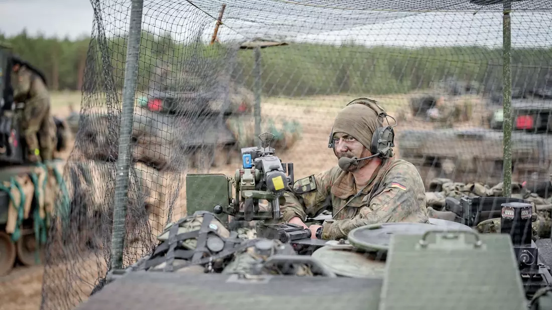 Freedom Shield 2026 Übung der Panzerbrigade 45 - Bild: Kay Nietfeld/dpa
