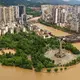 Im Mai 2026 gehörten dem Expertenbericht zufolge auch Regionen in Westchina zu den überdurchschnittlich feuchten Gebieten. (Archivbild) - Bild: Xiao Wei/XinHua/dpa