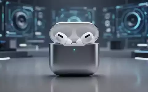 Nahaufnahme eines geöffneten Apple AirPods Ladecase mit AirPods darin, auf einer reflektierenden Oberfläche. - Foto: über boerse-global.de