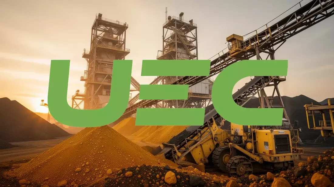 Uranium Energy cae 34% en un mes: pérdidas triplican previsiones y giro a minerales críticos