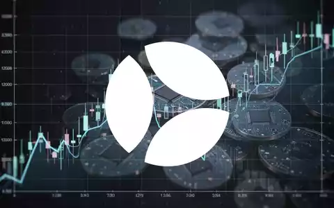 Abstrakte Darstellung eines fallenden Börsencharts mit mikrochipähnlichen Elementen, symbolisierend eine Kurszielsenkung. - Foto: über boerse-global.de