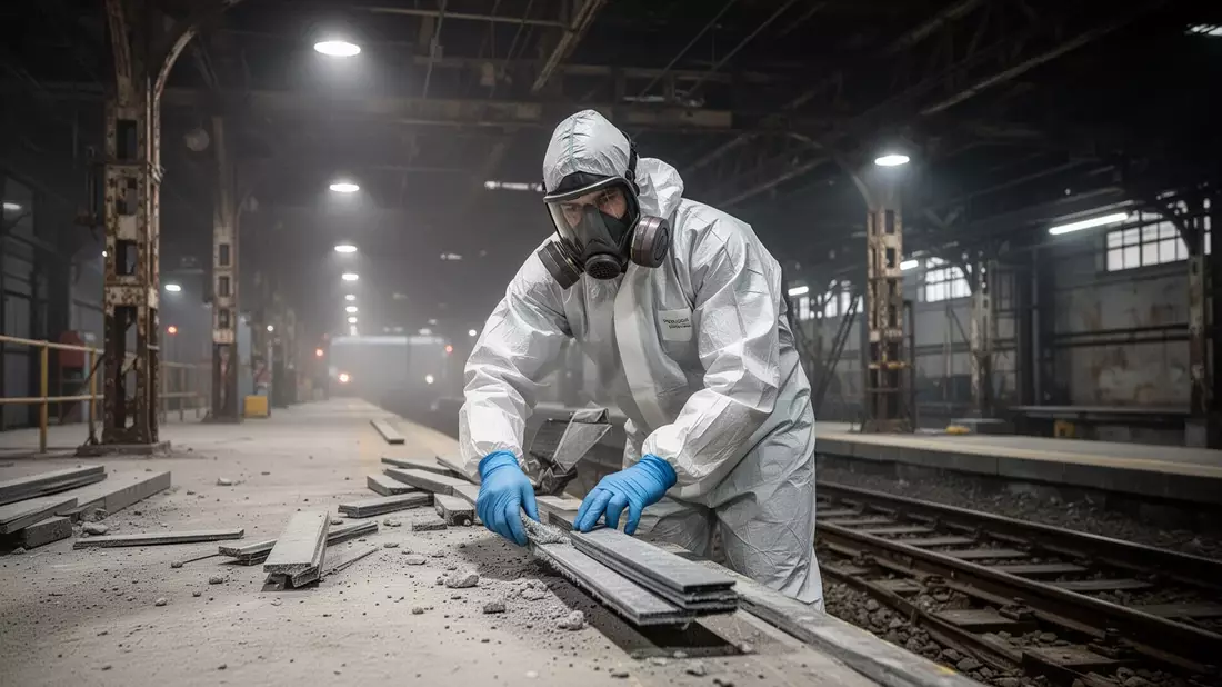 Asbestfund am Duisburger Hauptbahnhof: Bauarbeiten verzögern sich