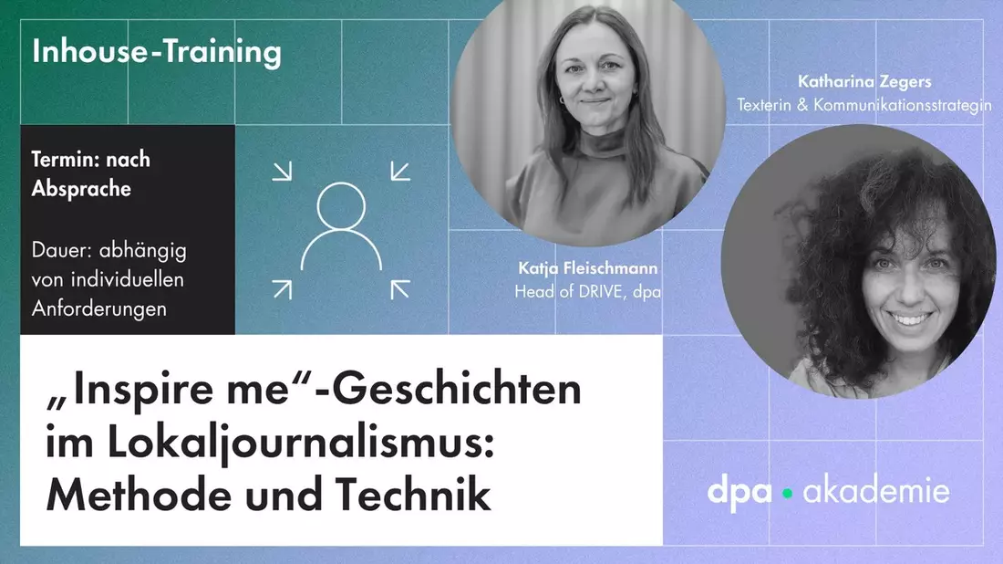 Schulung zu Methoden und Techniken im Lokaljournalismus - Bild: presseportal.de